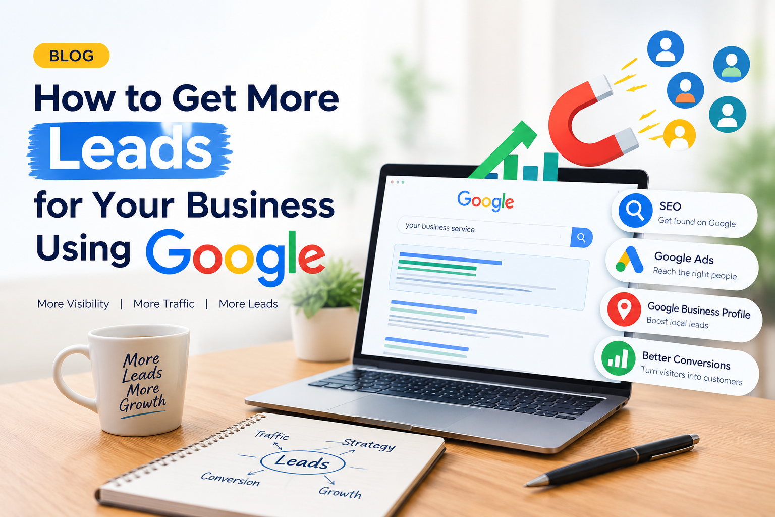 How to Get More Leads for Your Business Using Google